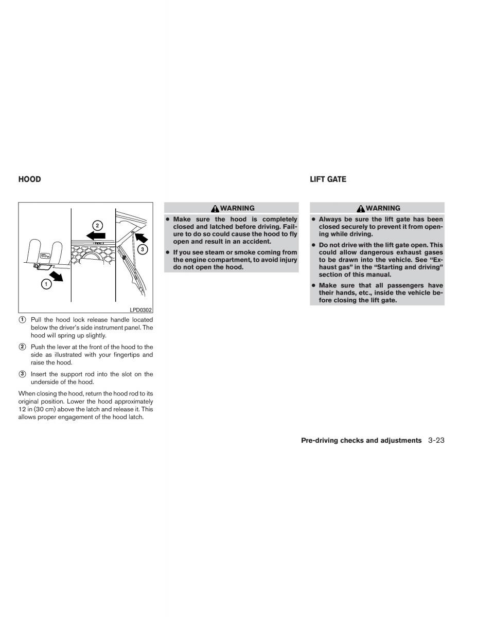 Nissan Pathfinder III 3 owners manual / page 162