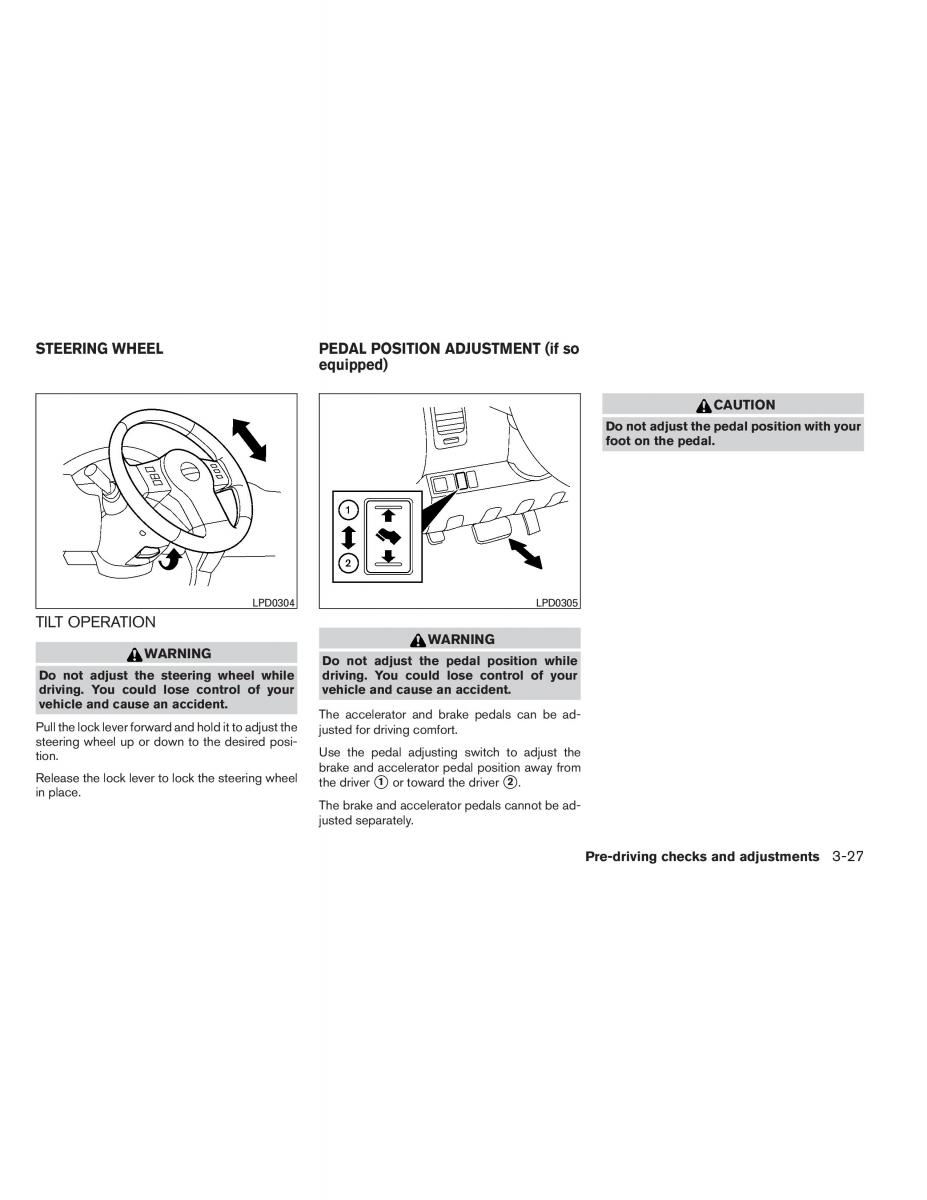 Nissan Pathfinder III 3 owners manual / page 166