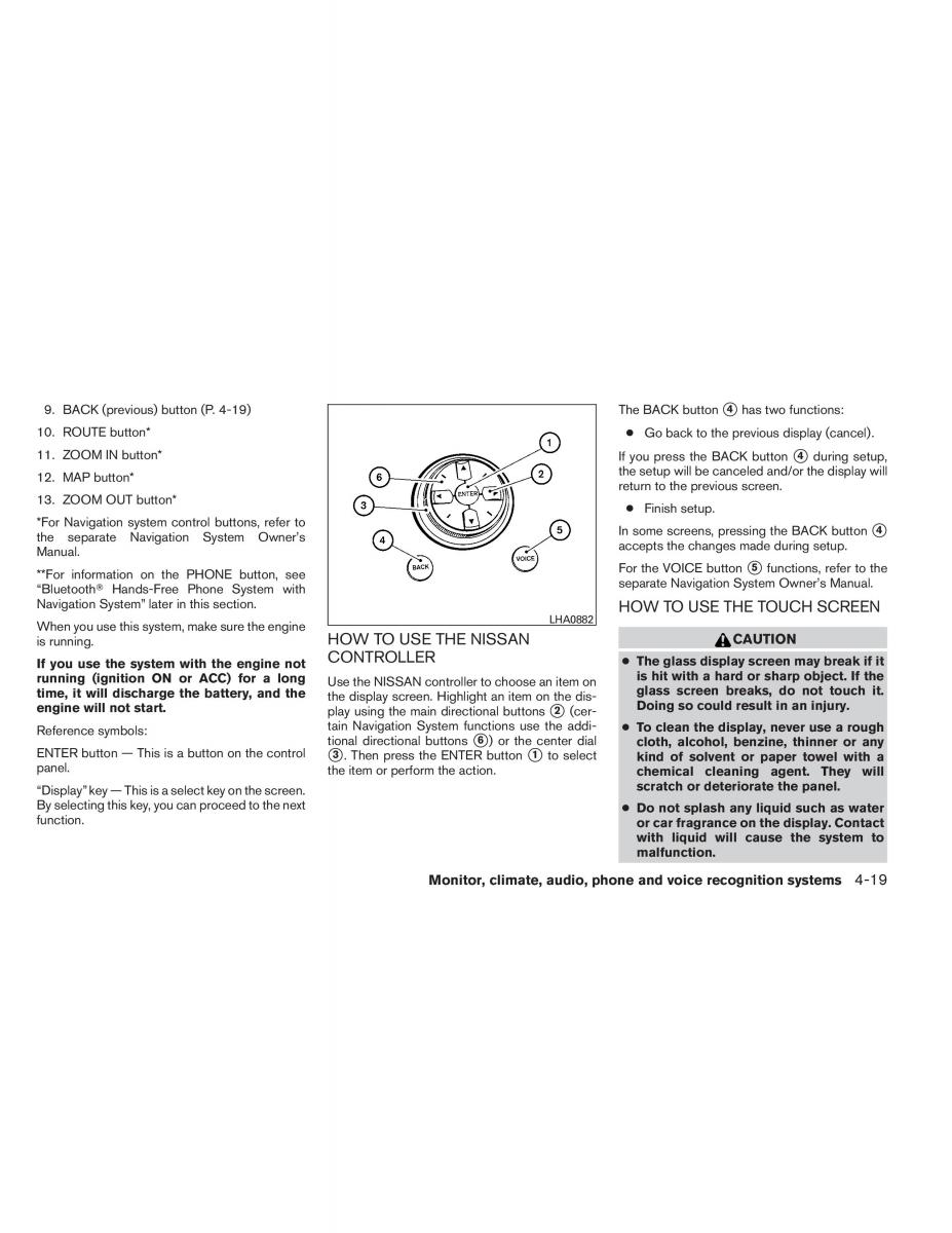 Nissan Pathfinder III 3 owners manual / page 192