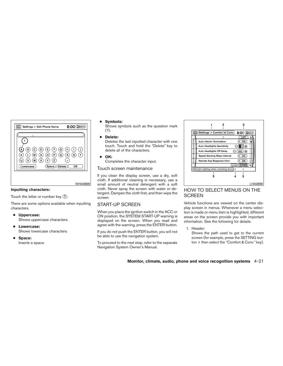 Nissan Pathfinder III 3 owners manual / page 194