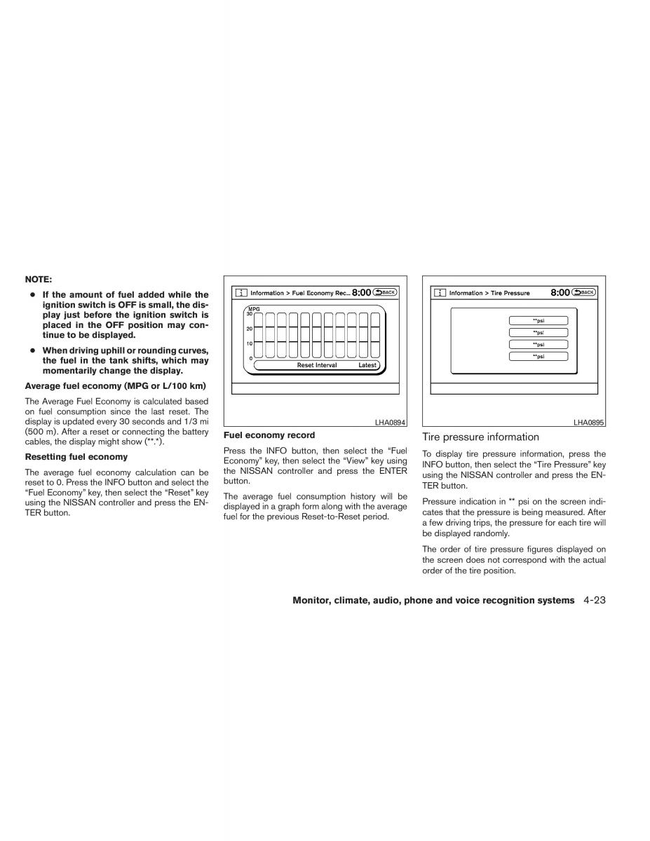 Nissan Pathfinder III 3 owners manual / page 196