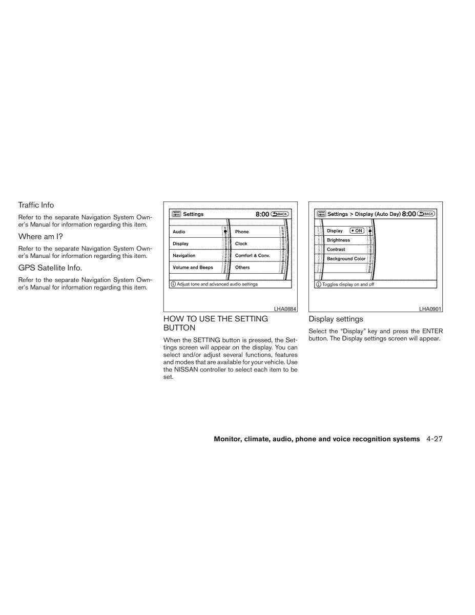 Nissan Pathfinder III 3 owners manual / page 200