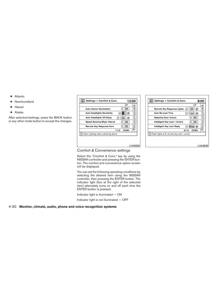 Nissan Pathfinder III 3 owners manual / page 203