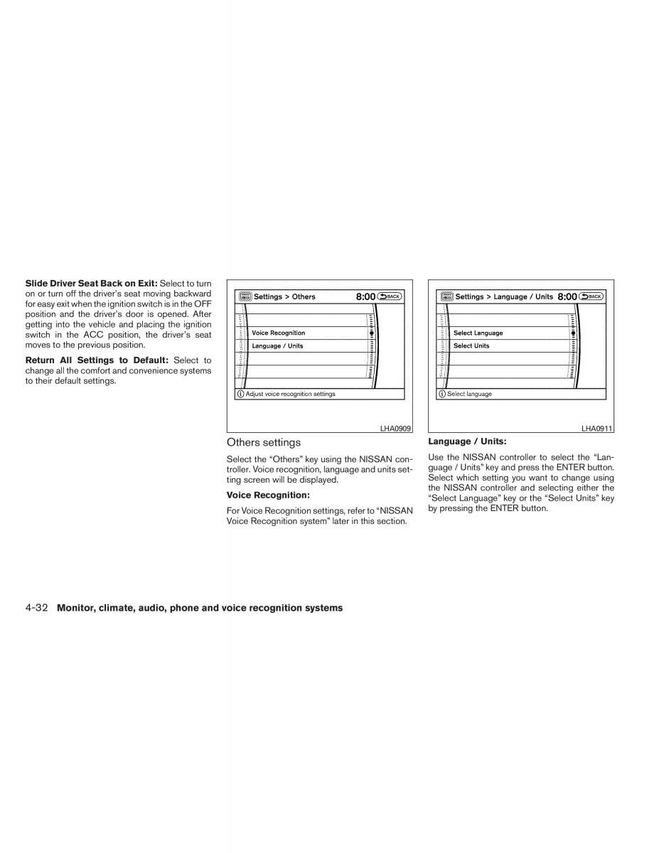 Nissan Pathfinder III 3 owners manual / page 205