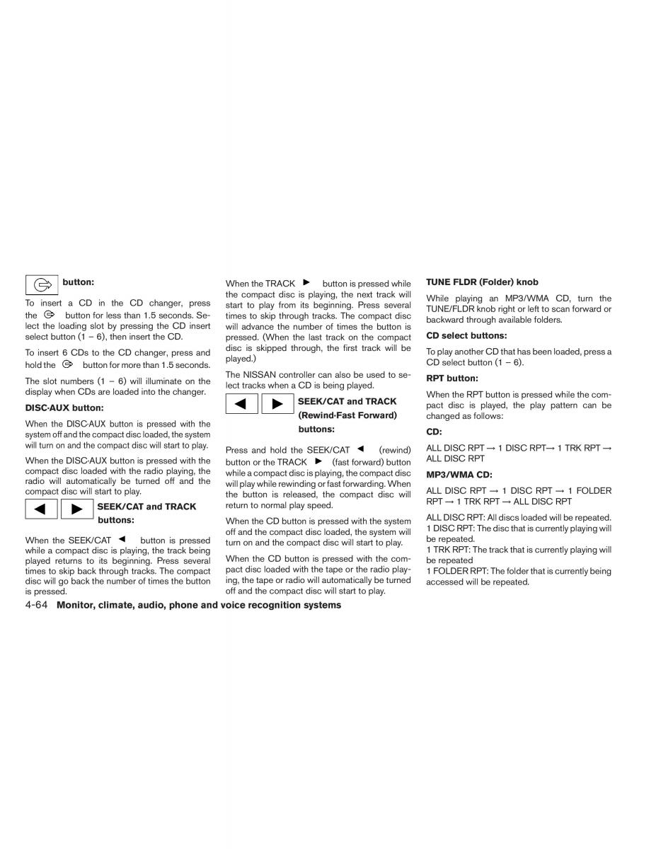 Nissan Pathfinder III 3 owners manual / page 237