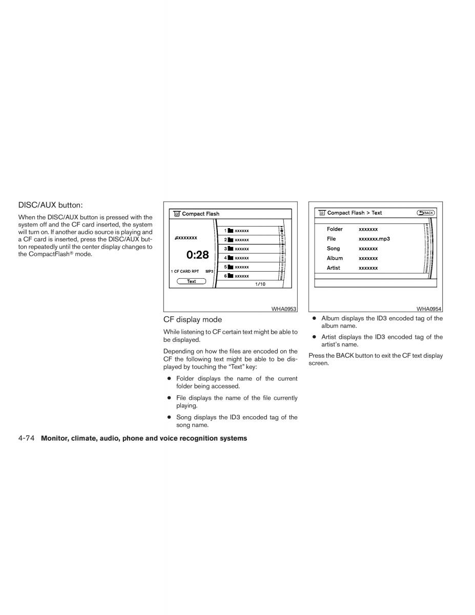 Nissan Pathfinder III 3 owners manual / page 247