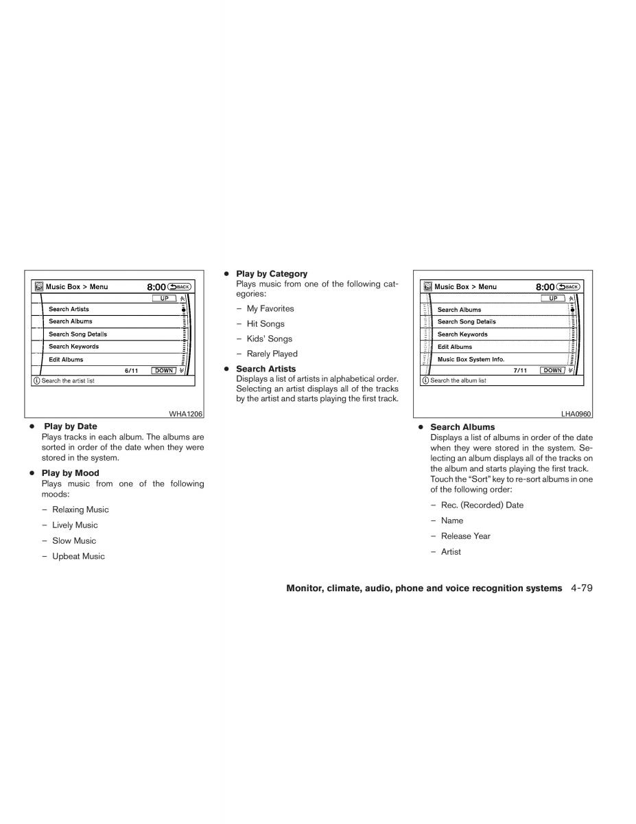 Nissan Pathfinder III 3 owners manual / page 252