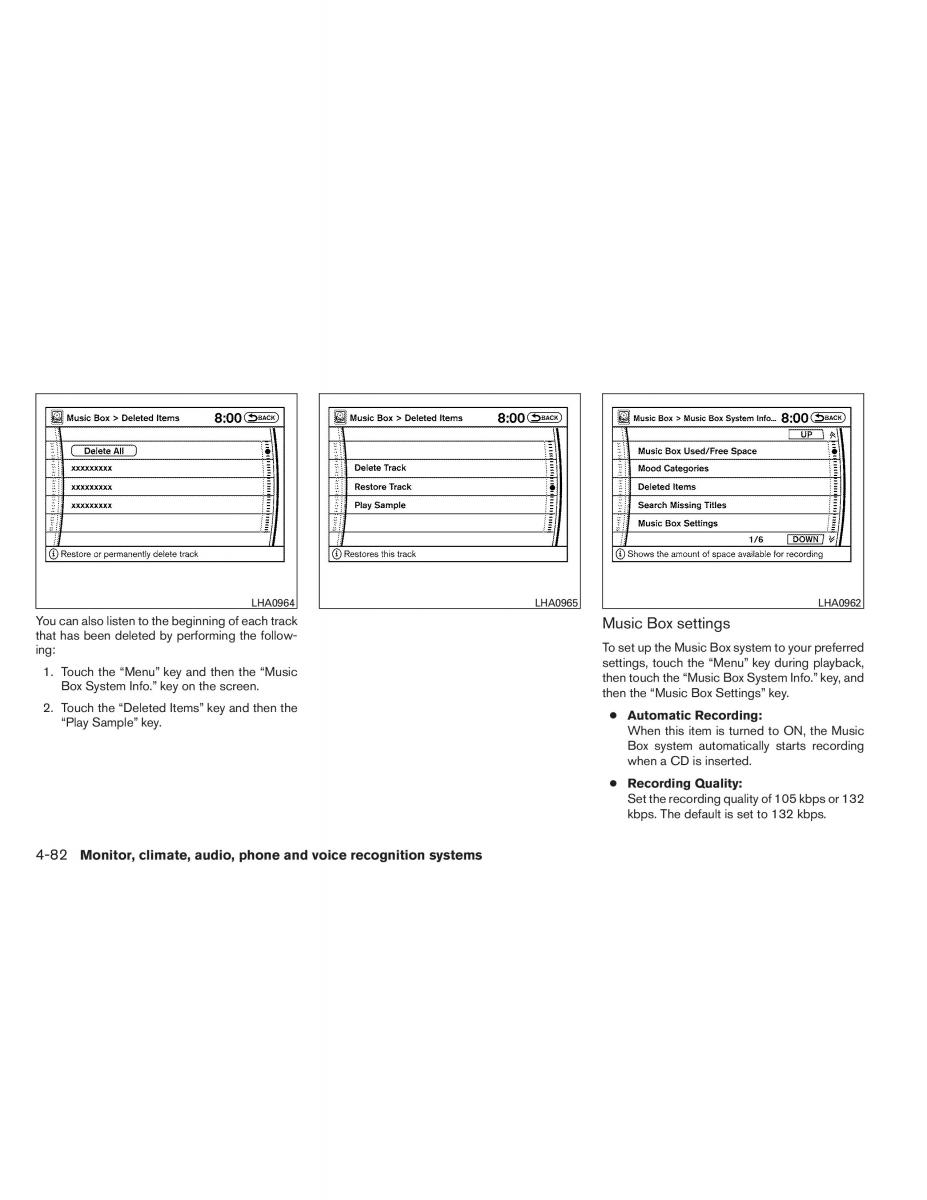 Nissan Pathfinder III 3 owners manual / page 255