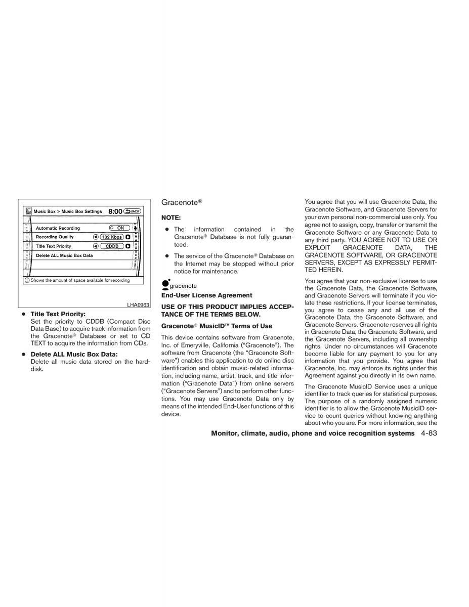 Nissan Pathfinder III 3 owners manual / page 256