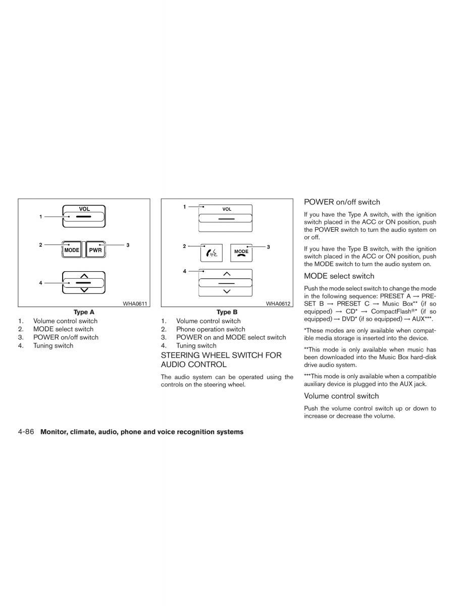 Nissan Pathfinder III 3 owners manual / page 259