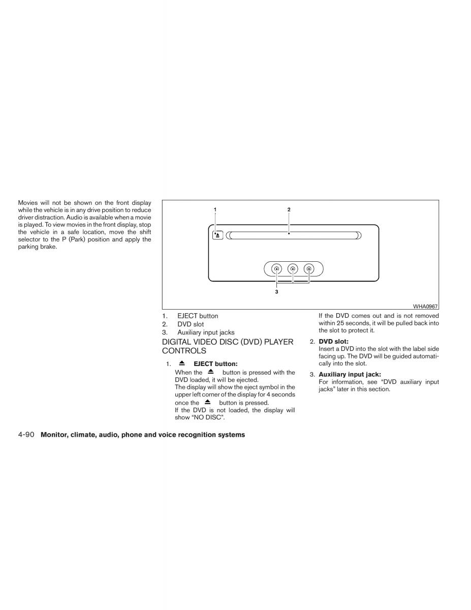 Nissan Pathfinder III 3 owners manual / page 263