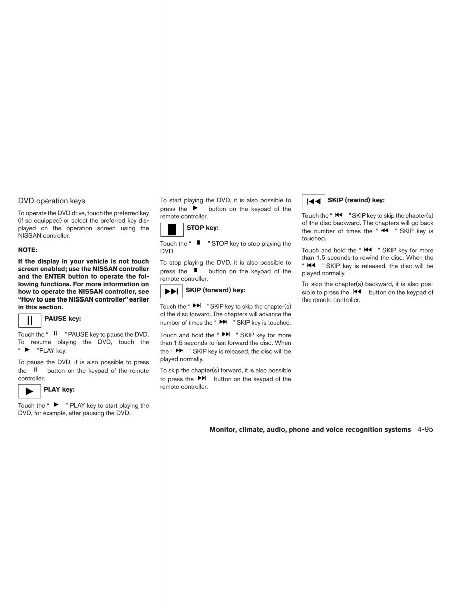 Nissan Pathfinder III 3 owners manual / page 268