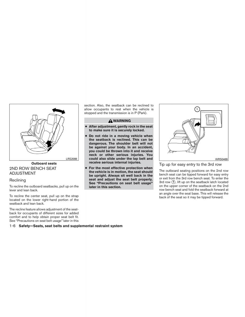 Nissan Pathfinder III 3 owners manual / page 27