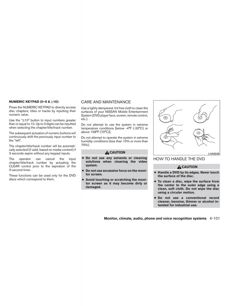 Nissan Pathfinder III 3 owners manual / page 274