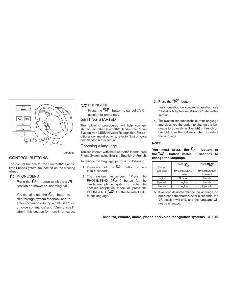 Nissan Pathfinder III 3 owners manual / page 282