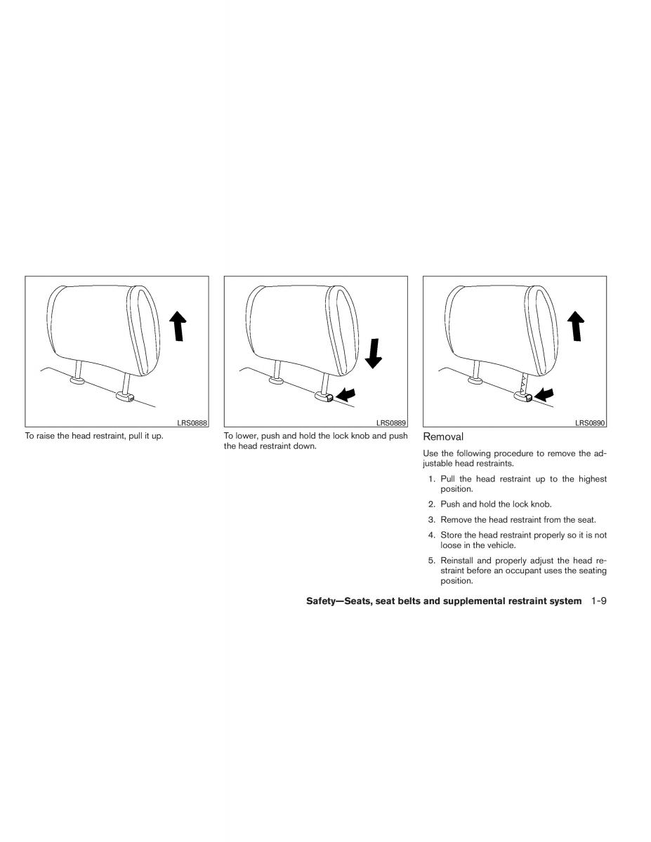 Nissan Pathfinder III 3 owners manual / page 30