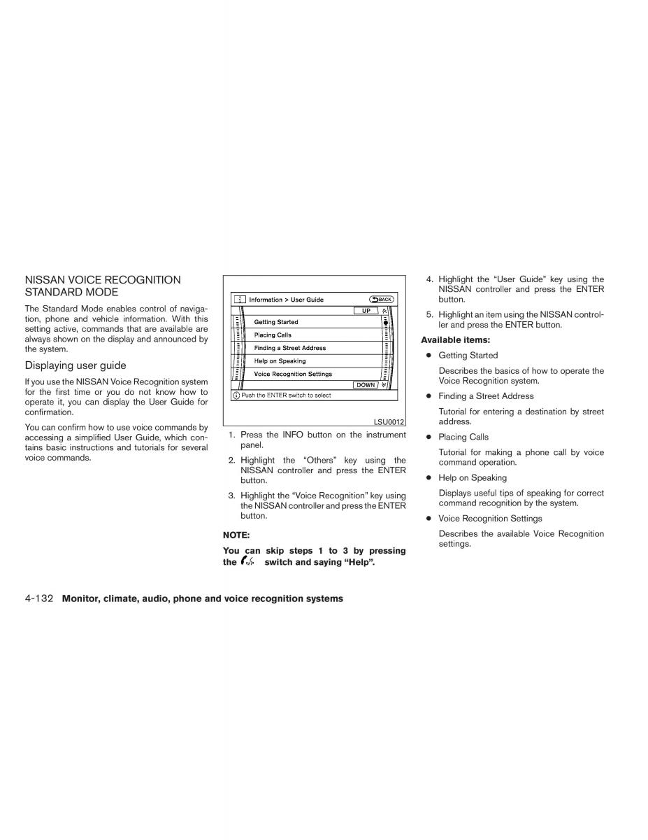 Nissan Pathfinder III 3 owners manual / page 305