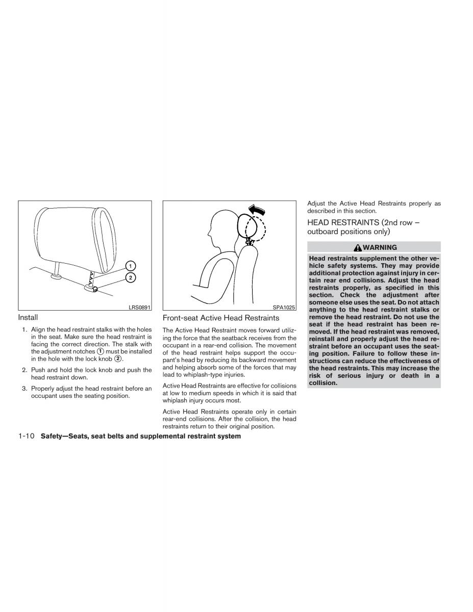 Nissan Pathfinder III 3 owners manual / page 31