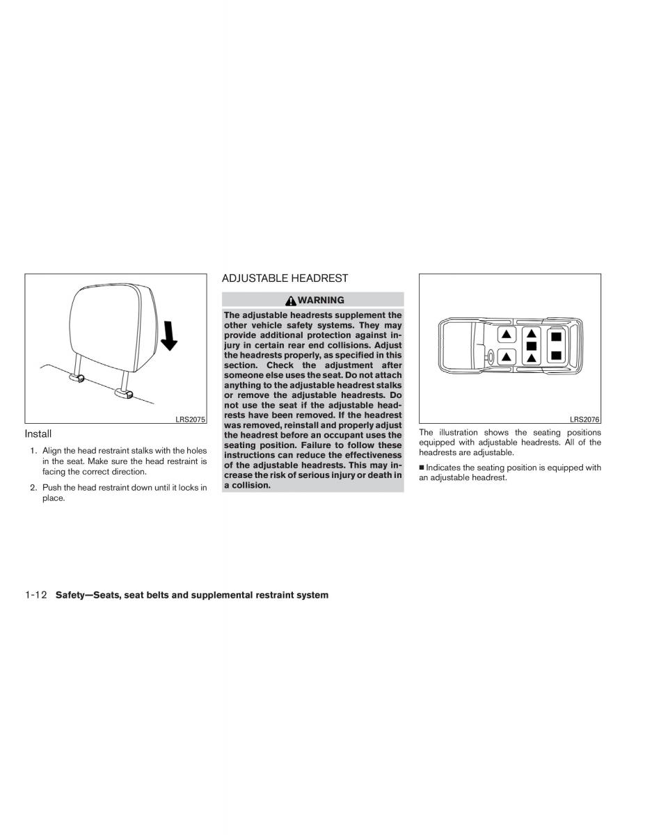 Nissan Pathfinder III 3 owners manual / page 33