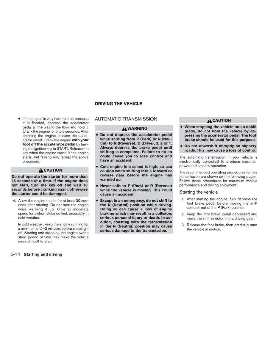 Nissan Pathfinder III 3 owners manual / page 343