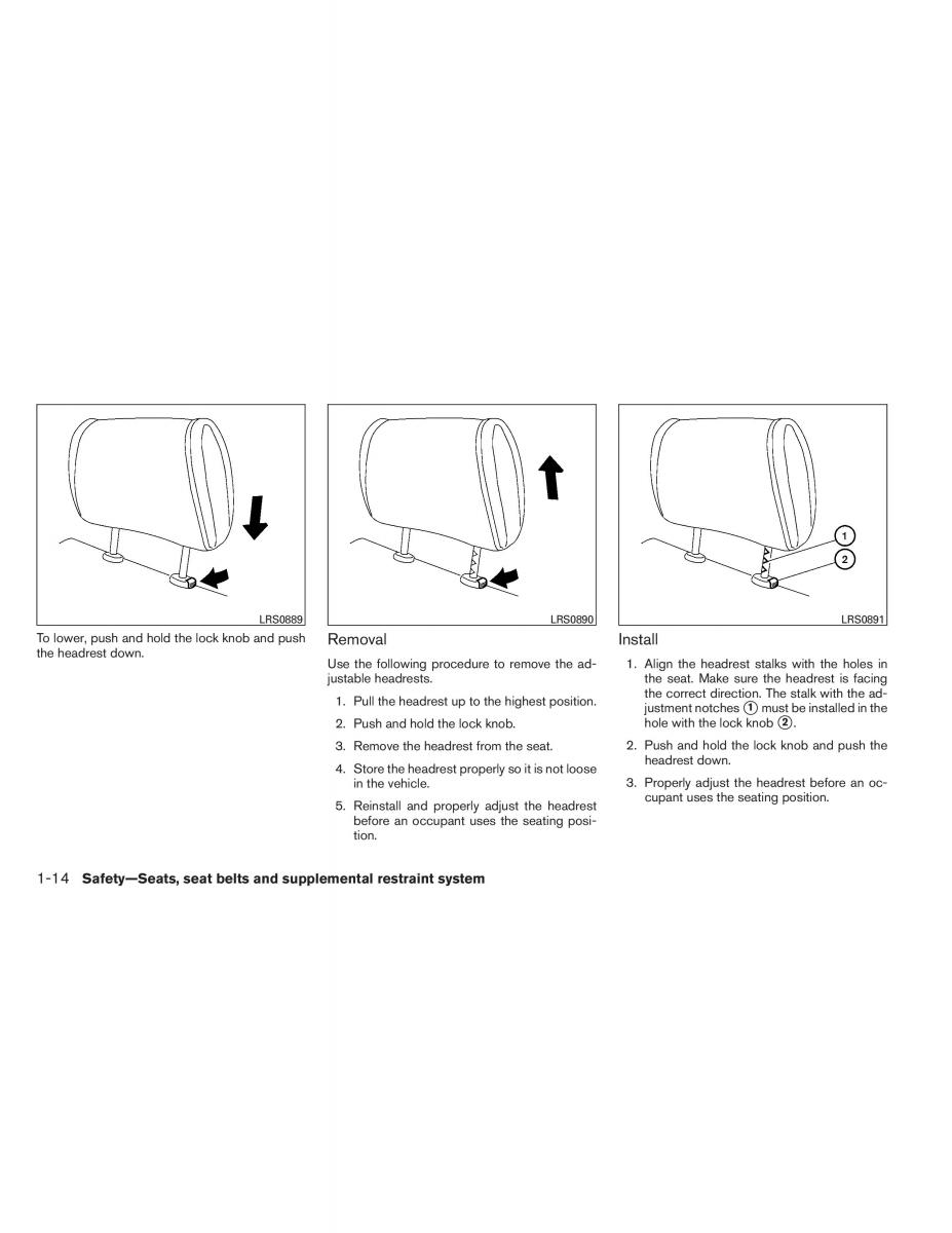 Nissan Pathfinder III 3 owners manual / page 35