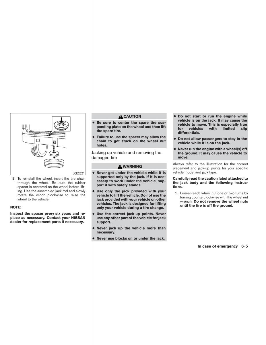 Nissan Pathfinder III 3 owners manual / page 376