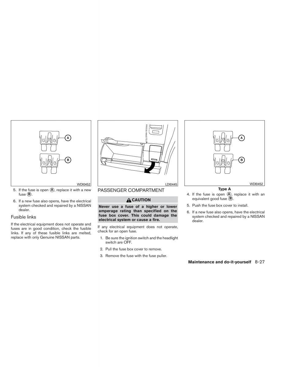 Nissan Pathfinder III 3 owners manual / page 418