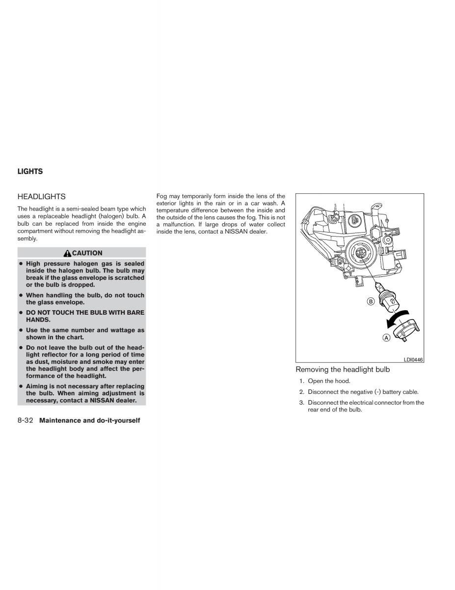 Nissan Pathfinder III 3 owners manual / page 423