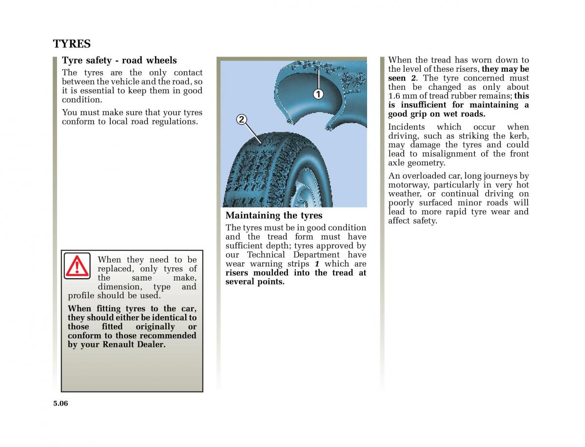 Renault Megane I 1 phase II owners manual / page 139