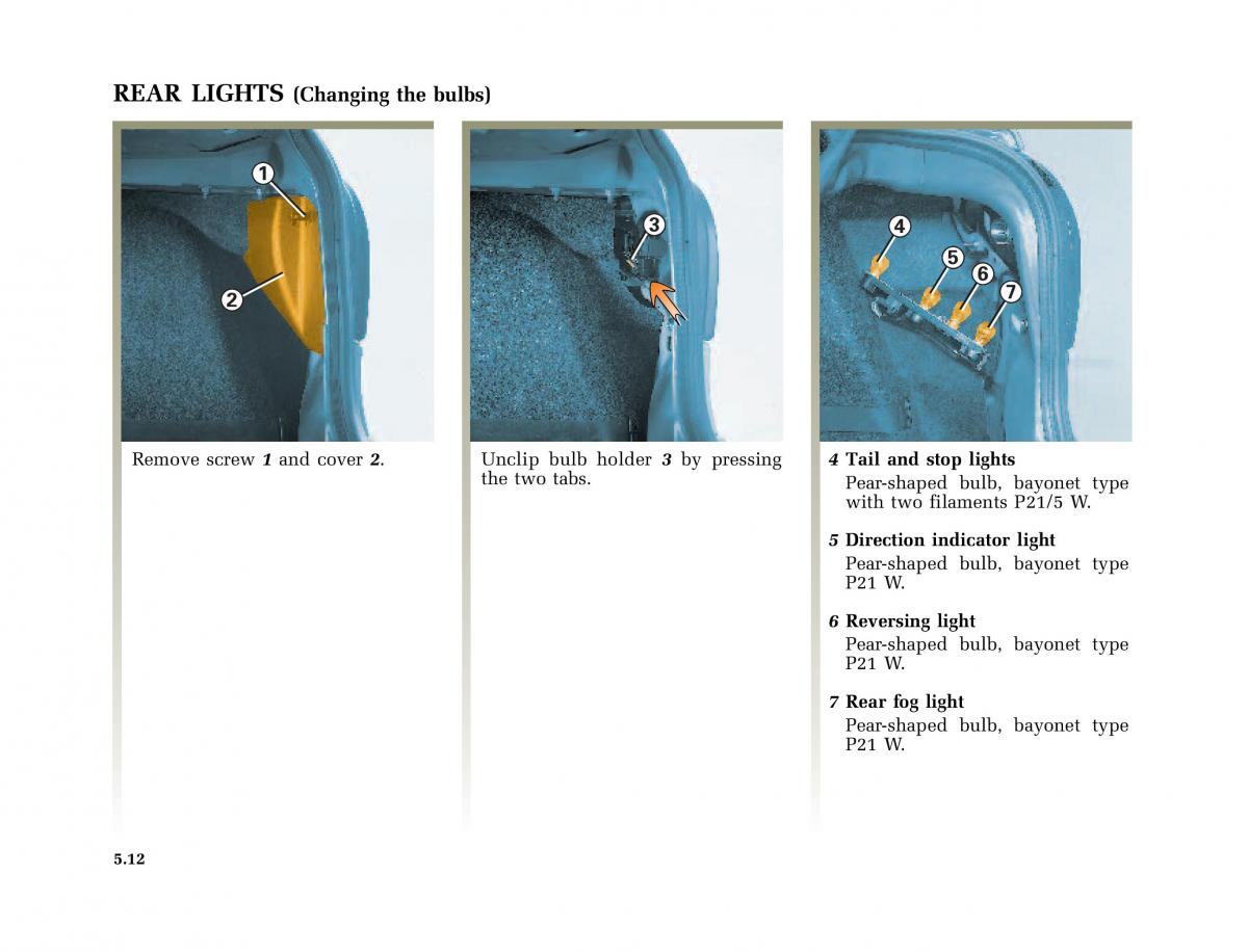 Renault Megane I 1 phase II owners manual / page 145