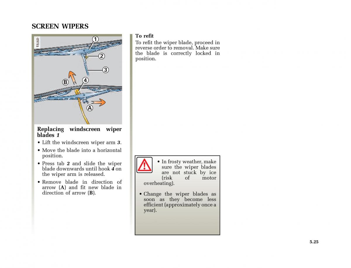 Renault Megane I 1 phase II owners manual / page 158