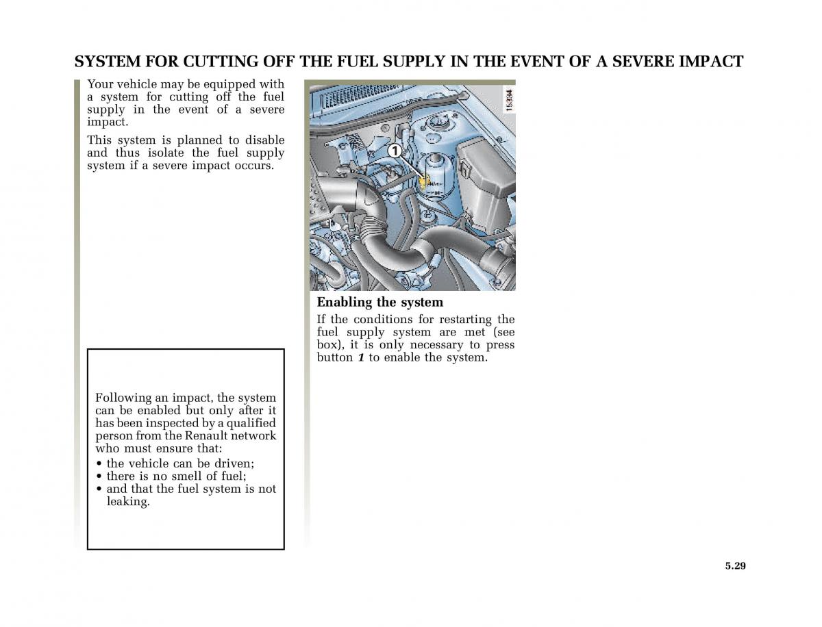 Renault Megane I 1 phase II owners manual / page 162