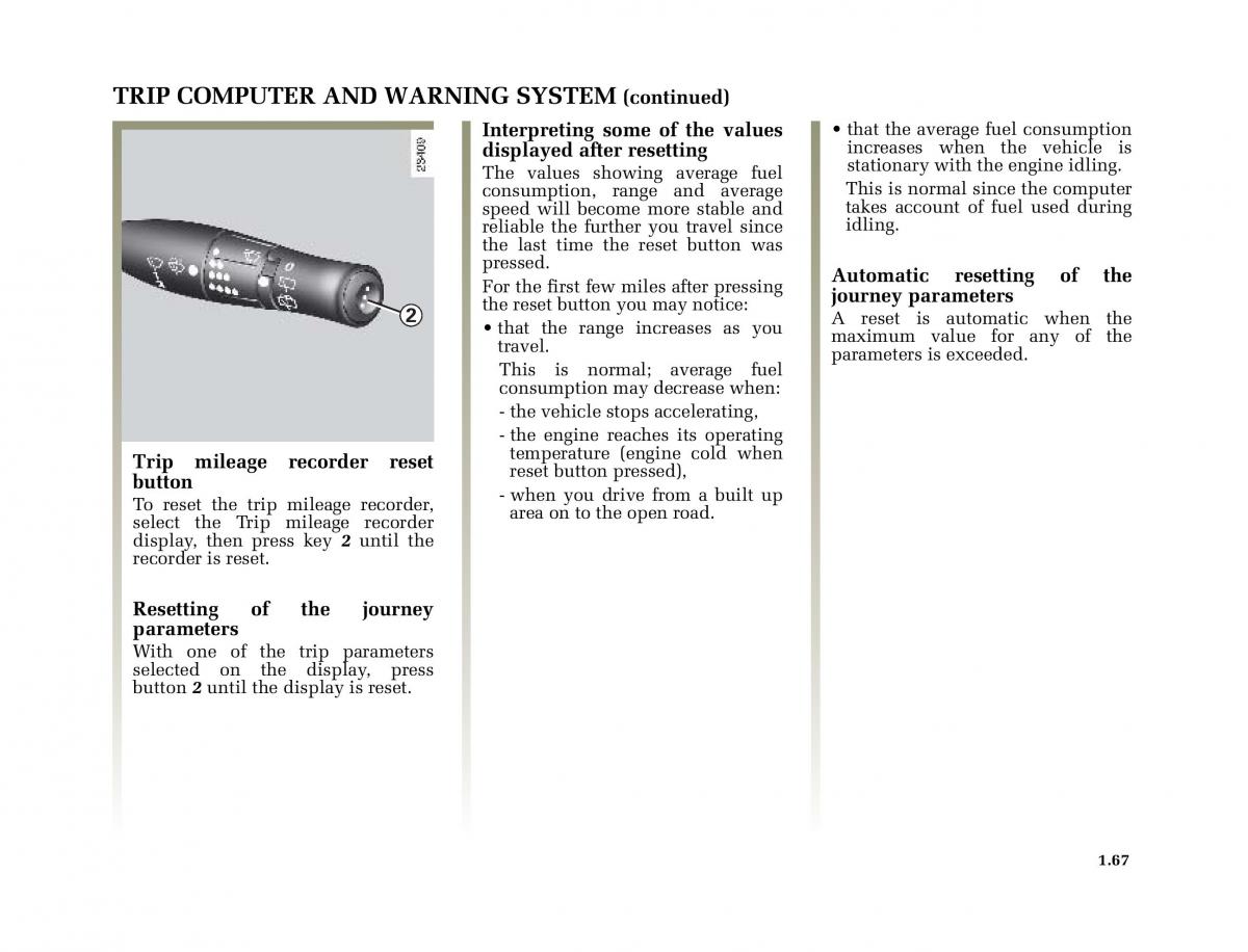 Renault Megane II 2 owners manual / page 76