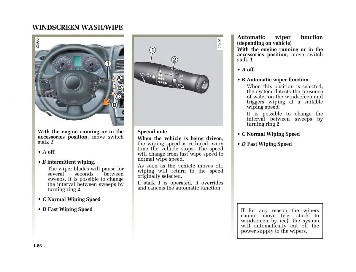 Renault Megane II 2 owners manual / page 95