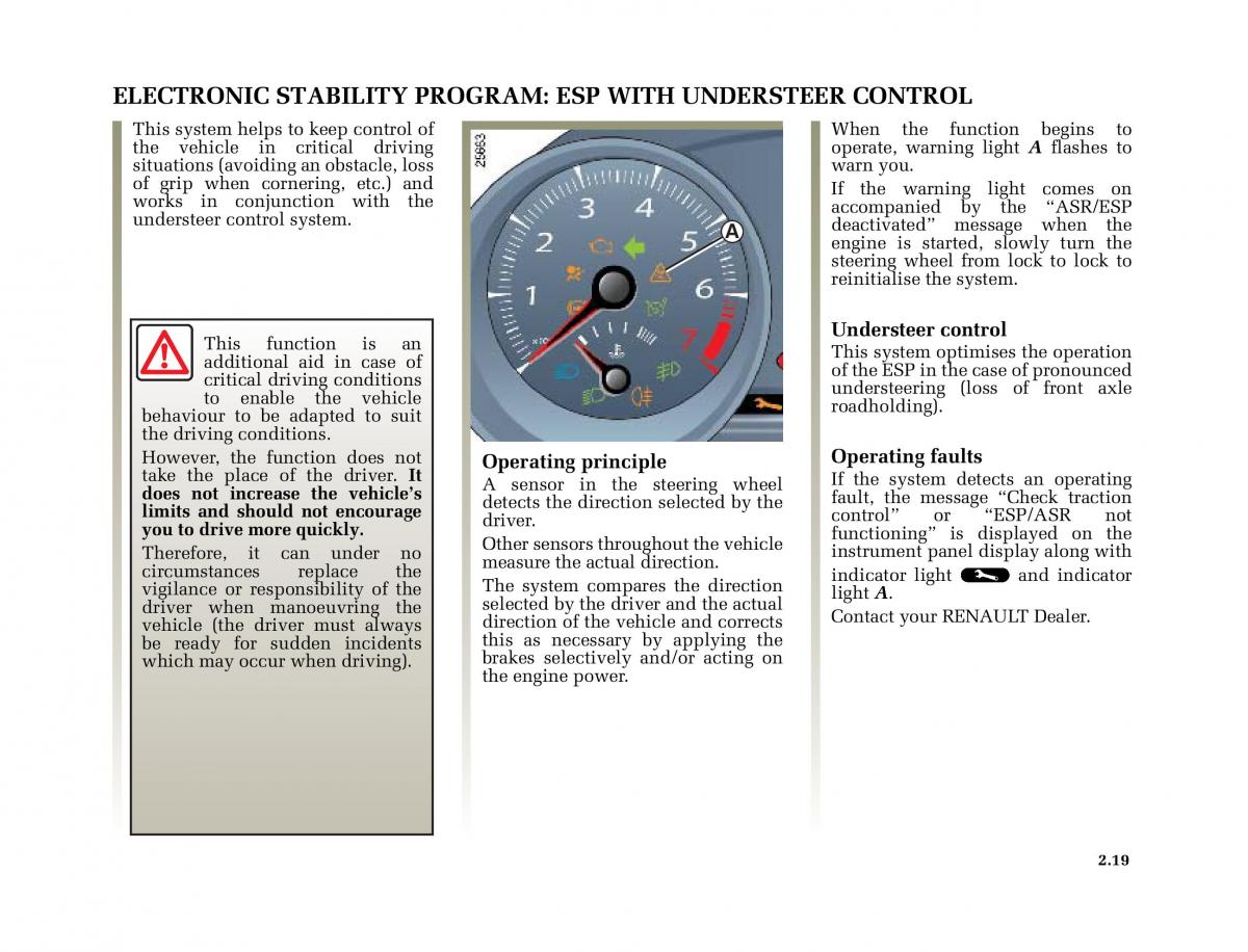 Renault Megane II 2 owners manual / page 118