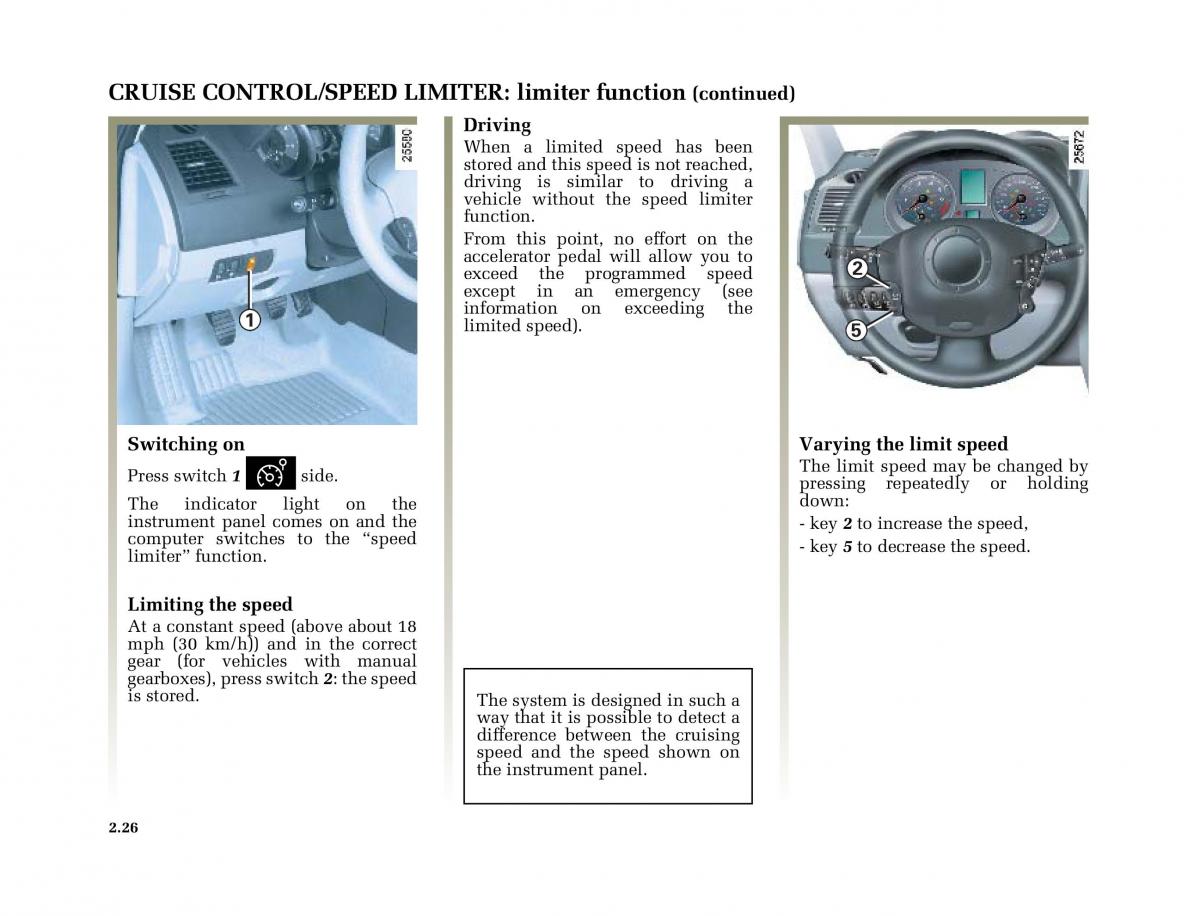 Renault Megane II 2 owners manual / page 125