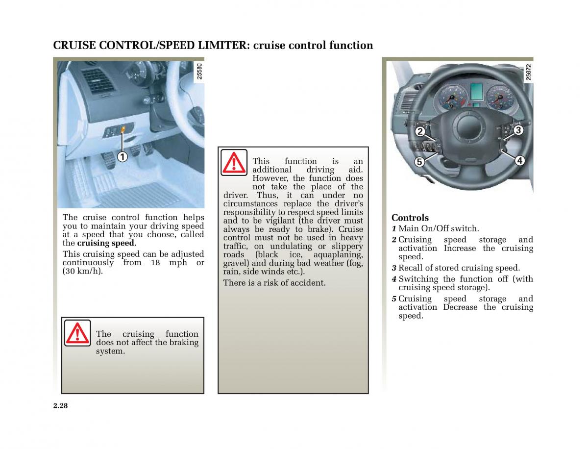 Renault Megane II 2 owners manual / page 127