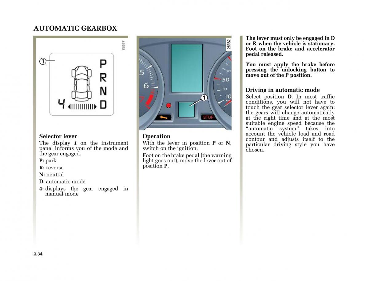 Renault Megane II 2 owners manual / page 133