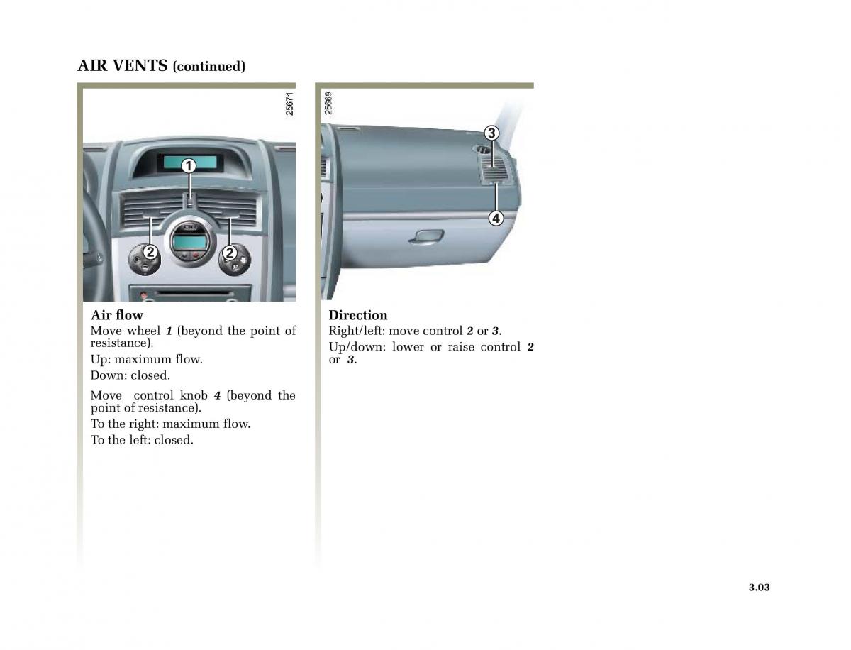 Renault Megane II 2 owners manual / page 140