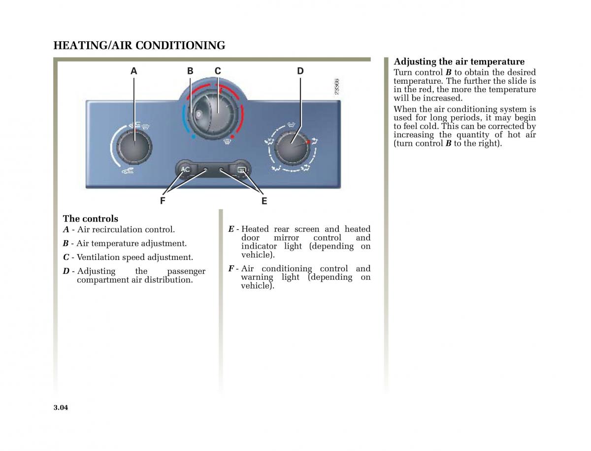 Renault Megane II 2 owners manual / page 141