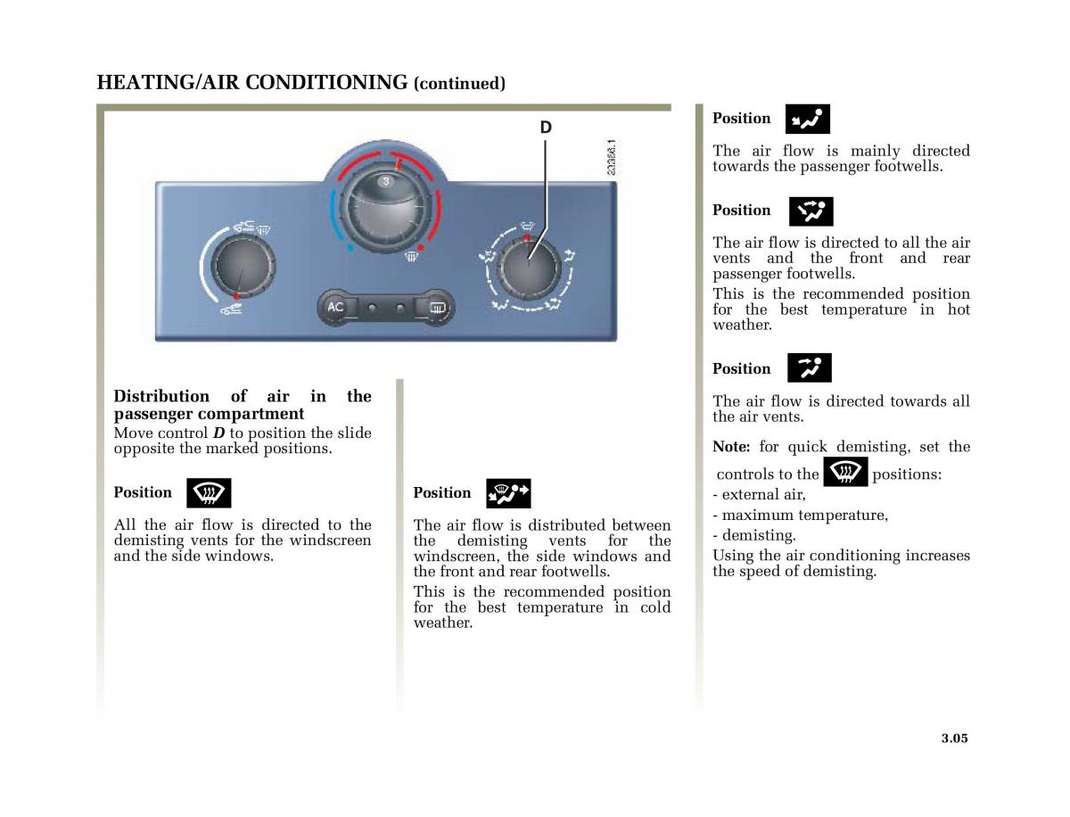 Renault Megane II 2 owners manual / page 142