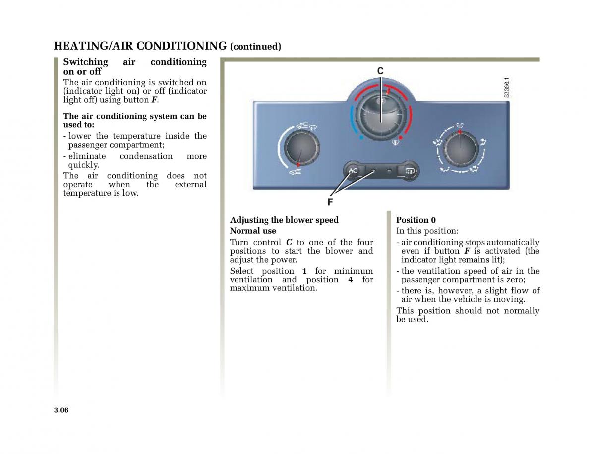 Renault Megane II 2 owners manual / page 143