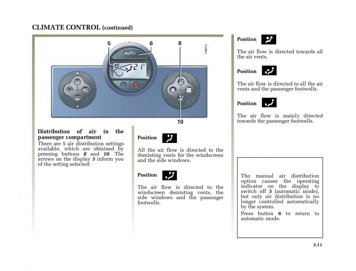 Renault Megane II 2 owners manual / page 148