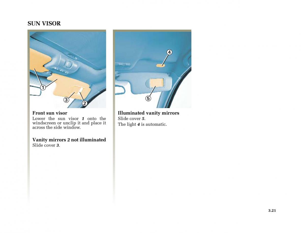 Renault Megane II 2 owners manual / page 158