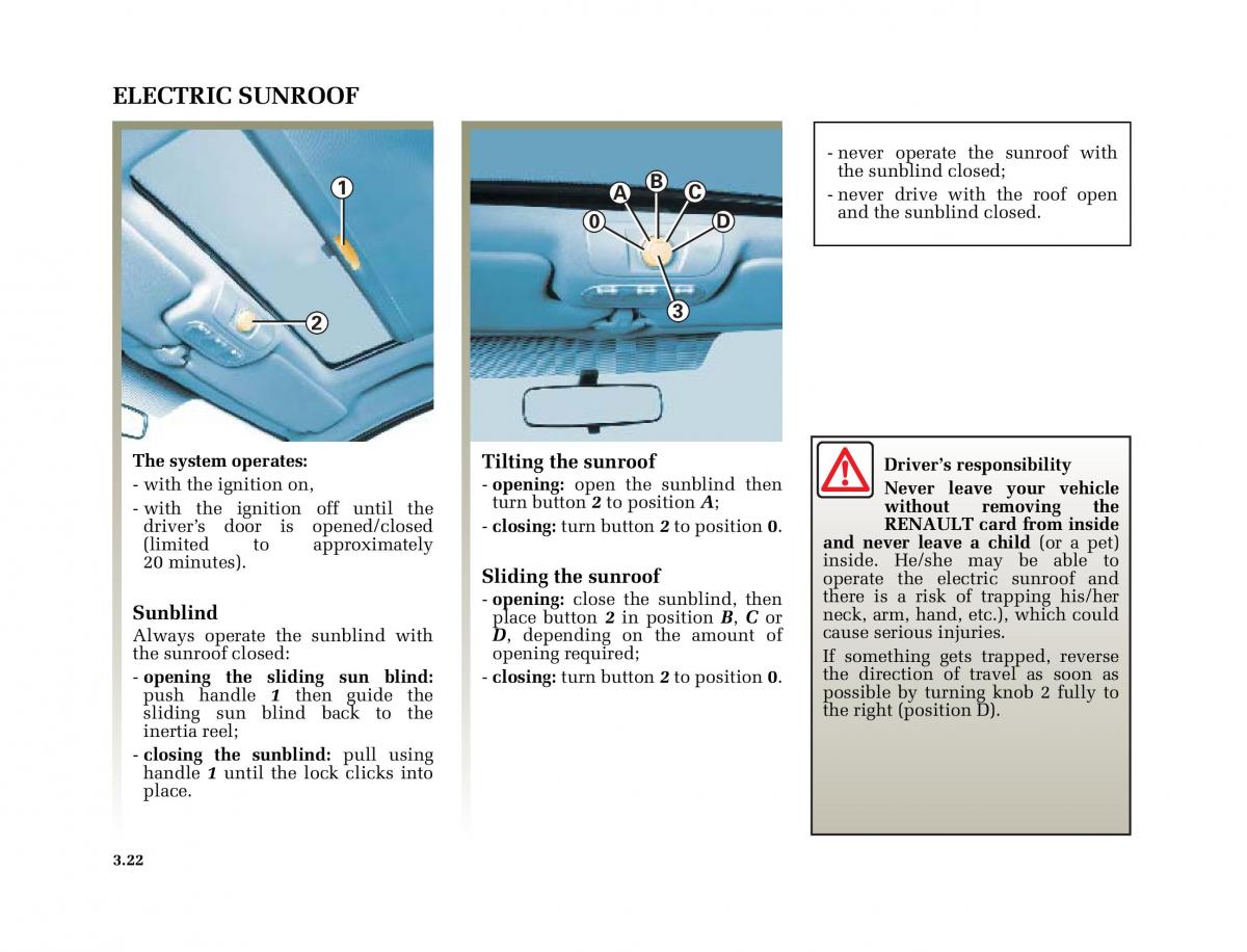 Renault Megane II 2 owners manual / page 159