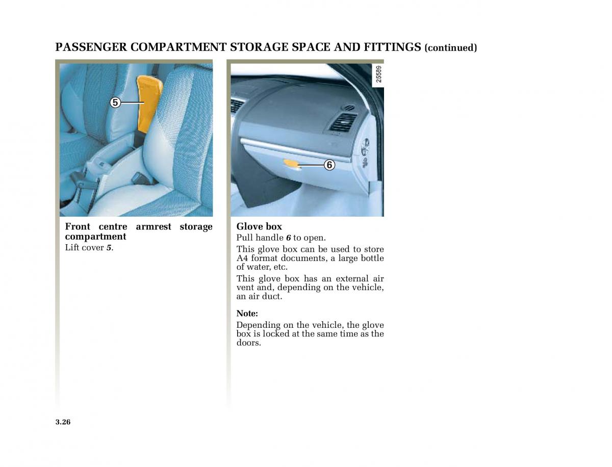 Renault Megane II 2 owners manual / page 163