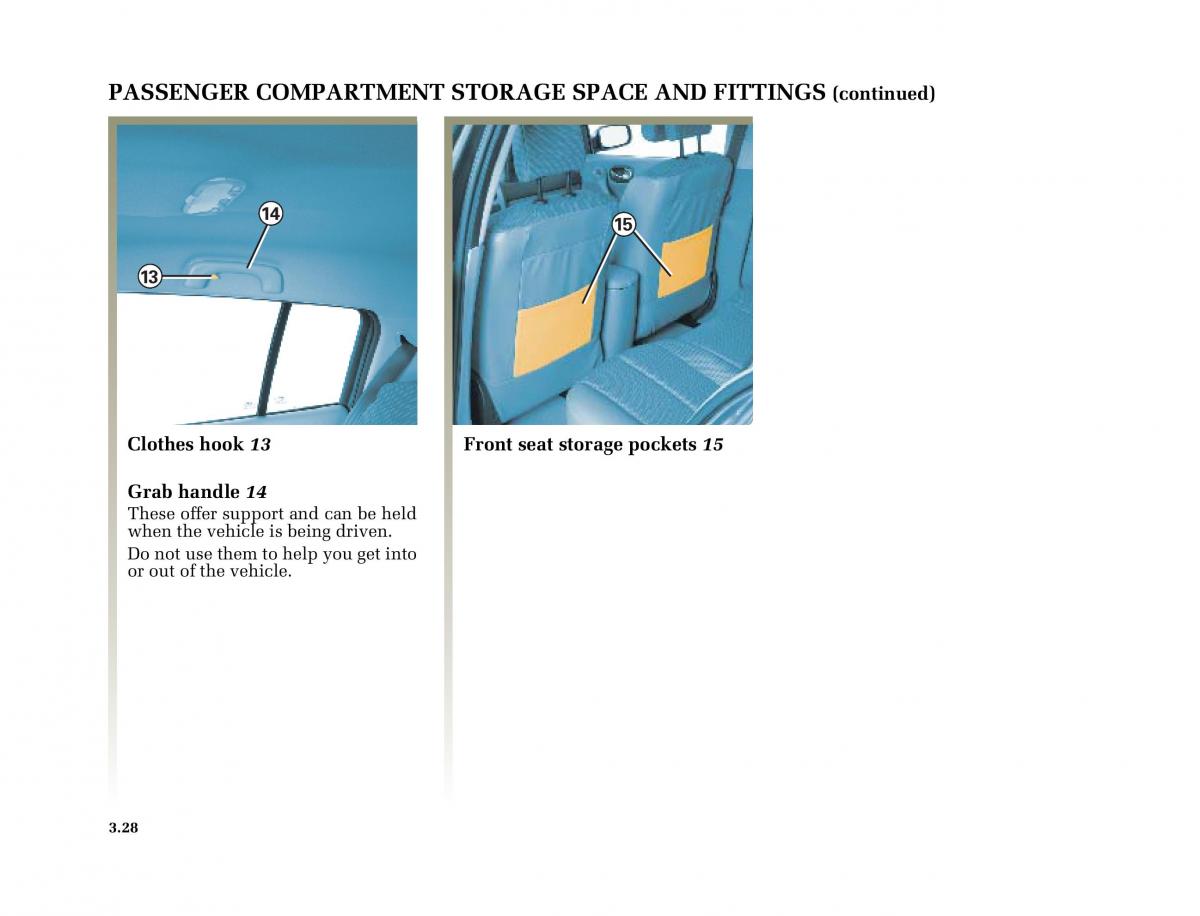 Renault Megane II 2 owners manual / page 165