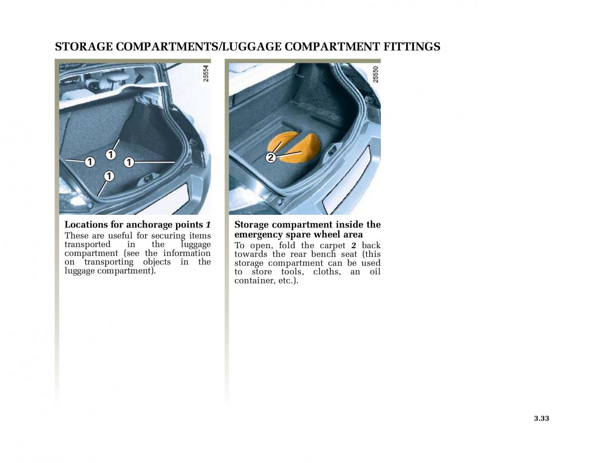 Renault Megane II 2 owners manual / page 170