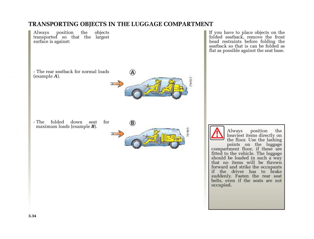 Renault Megane II 2 owners manual / page 171