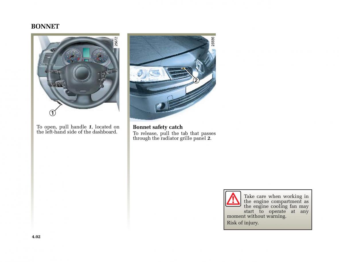 Renault Megane II 2 owners manual / page 175